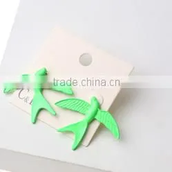 Tiny Bird Fancy Stud Earrings thumbnail-2