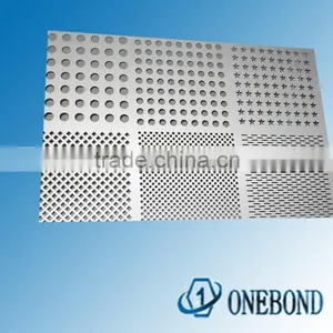 Rich Punch Pattern Ceiling Decorated Aluminium Panel thumbnail-1