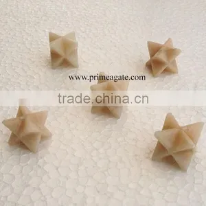 Buy Direct at Factory Wholesale Price Cream Moonstone Merkaba Stars | Prime Agate Exports | INDIA thumbnail-3