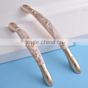 China Supplier Industrial Zinc Alloy Ceramic Vintage Kitchen Cupboard Cabinet Suitcase Handles thumbnail-2