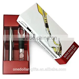 Wine Chiller Stick With Pourer Gift Set thumbnail-1