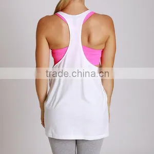 2016 Tank Top New Fashion Summer Plain Dyed Sleeveless Cotton Women Tank Top, Gym Clothes 2016 thumbnail-4