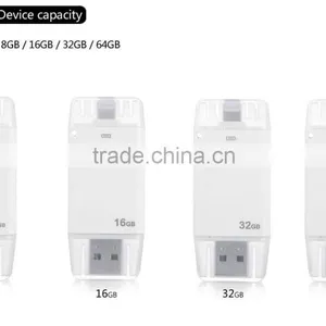 OTG USB Flash Drive,usb Drive for IPhone 5 5s 6 6s 6 Plus,usb Flash Drive for IPad Air Mini thumbnail-5