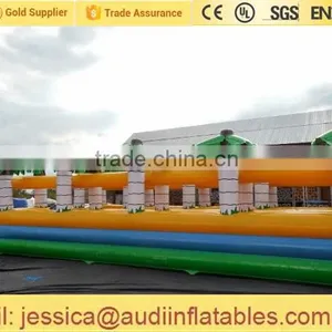 Inflatable Tropical Slide With Palm Trees for Sale thumbnail-3