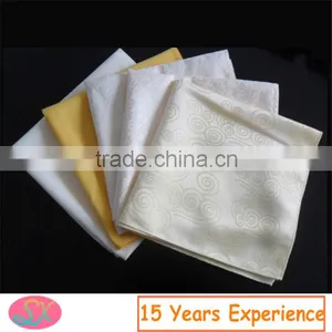 Hot Sale Jacquard Table Napkins for Hotel Supplies/wedding thumbnail-1