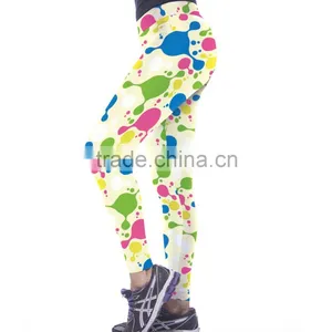 Latest New Women Digital Print Leggings Yoga Leggings N30-15 thumbnail-3