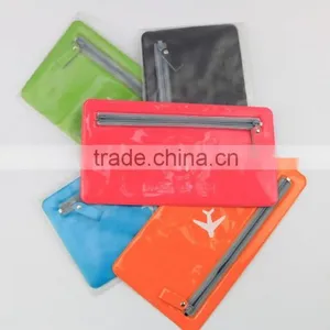 2015 Cheap Plane Logo Pvc Zipper Puller for Pen Bag With Zipper thumbnail-2