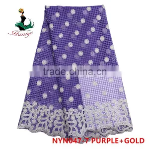 2016 Haniye African Tulle Tulle Fabric/French Lace Fabric Tulle High Quality 2016/NYN47 thumbnail-5
