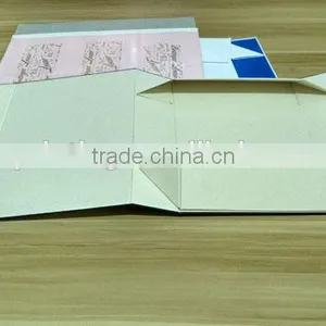 Foldable Paper Packaging Boxes/ Flat Folding Cardboard Gift Box/ Collapsible Magnetic Box thumbnail-6