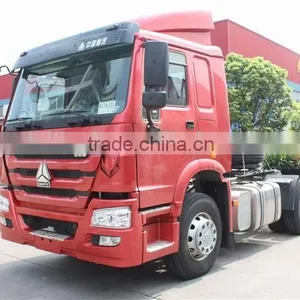 LOW PRICE SINOTRUK 4X2 371HP HOWO TRACTOR TRUCK HEAD thumbnail-2