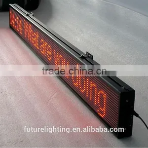 16x128 Red Color Dot Matrix LED Outdoor Display Xxx Com Car Led Lighting thumbnail-2