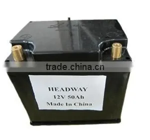 LiFePO4 12v 50ah Lithium Ion Phosphate Battery 12v 50ah for Car Starting thumbnail-1