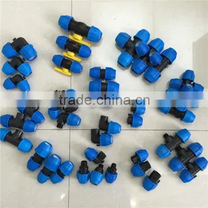 Quick Connect Pipe Fitting Plastic Water Pipe Fitting Compression Fitting thumbnail-1
