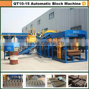 Interlocking Brick Machine QT10-15 for Hydraform Interlocking Brick Machine in Kenya thumbnail-2