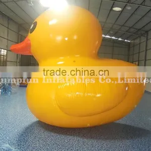 Floating Inflatable Cartoon Giant Inflatable Duck on Water Size Custom Yellow Inflatable Duck for Advertising thumbnail-3
