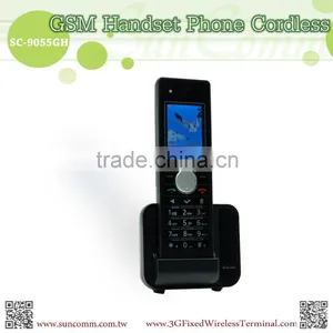 SC-9055-GH Low Cost GSM Handset Cordless Phone With Sim Card & Bluetooth Headset Support thumbnail-2