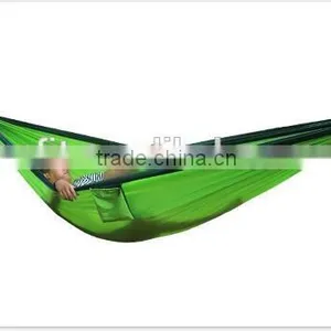 Portable Outdoor Swing Fabric Camping Hanging Hammock Parachute Bed Parachute Nylon Hammock thumbnail-6