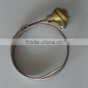 WRNK-131k Type Pt100 Armored Thermocouple Temperature Sensor thumbnail-1
