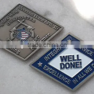 Custom Commemorative Souvenir Coin Medallion,metal Zinc Alloy Coin,memory Silver Medal Coin thumbnail-6