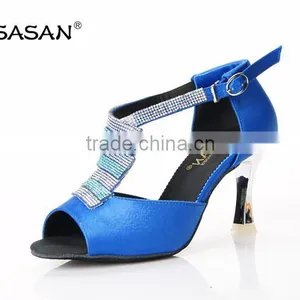 Rhinestone Salsa Dance Shoes Soical Dance Shoes S-131 thumbnail-4