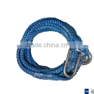 5mm x 6meters UHMWPE Synthetic Trailer Winch Rope With Stainless Steel Hook thumbnail-1