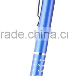 Bright Colored Barrel Stylus Touch Pen With the Diamond Cut Grip thumbnail-2