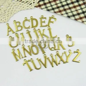 1set 26 Letters of Alphabet Raw Copper Charm,brass Charm,vintage Charm,charm for Necklace1891059 thumbnail-1
