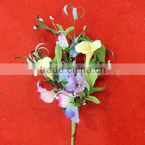 Classic Artificial Decorative Fabric Flowers For Home Decoration thumbnail-1