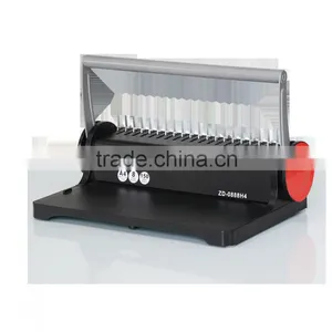 Basic Type of Comb Binder With 21 Rectangle and Optional 4 Round Holes thumbnail-1