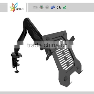 Laptop Office Furniture Sit Stand Workstation Laptop Mount thumbnail-1