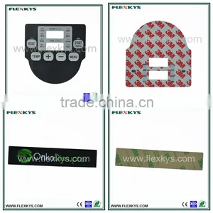 Customized GPS Tripmeter Graphic Overlay With Pillow Embossed Press Keys thumbnail-2