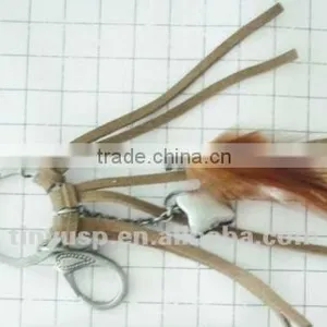 Our New Design Feather Metal Keychain thumbnail-1