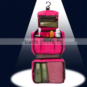 Hanging Foldable Cosmetic Travel Wash Bag for Men and Women thumbnail-1