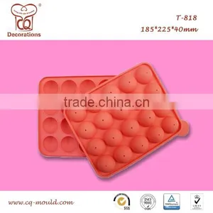 Round Shaped Lollipop Cake Mold, Lollypop Silicone Maker thumbnail-1