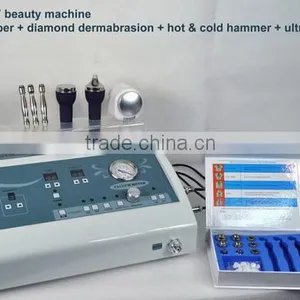 4 in 1DIamond Dermabrasion Beauty Equipment With Ultrasonic and Skin Scrubber Function GD-07 thumbnail-4