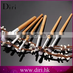 6 Pcs Professional Eye Makeup Brushes Bamboo Handle Cosmetics Professional Makeup Brush Set thumbnail-2