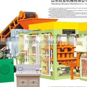 Ceramic Tile Making Machinery Qt4-15 Shengya Machinery Group thumbnail-4