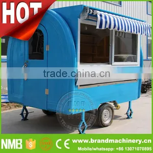 Kebab Machine Plate Ice Cream Cart, Mobile Food Trailer for Sale, Crepe Carts for Sale thumbnail-1