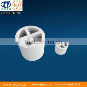 Ceramic Cross Partition Ring for Tower Packing thumbnail-1