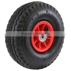 Top Quality 410/350-4 Plastic Centred Pneumatic Wheels thumbnail-1