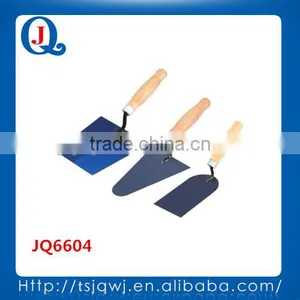 Blue Plate Wood Handle Finish Brick Trowel JQ6604 thumbnail-1