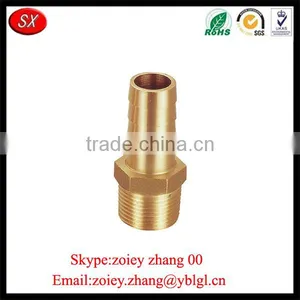 High Precision Customized Made Brass Pipe Fittng Reducer Bushing thumbnail-6