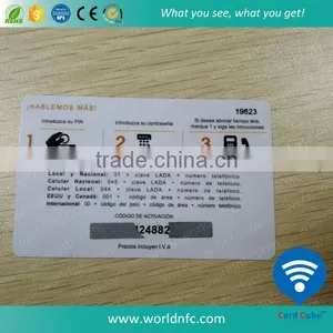 Cheap OEM Printing Plastic Scratch Cards thumbnail-2