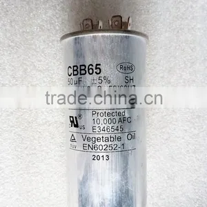 Aluminum Run Capacitor CBB65 Air Conditioner Parts 250V 370V 440V thumbnail-2