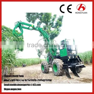 China Big Grapple Capacity Sugarcane Loader With 4 Wheel Drive thumbnail-1