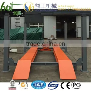 CE Approved 4 Post Car Lift for Sale thumbnail-2