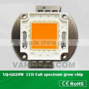 2017 20w Full Spectrum Wavelength 380 840nm Cob Led Grow Bead for Diy Indoor Plant Flower and Veg Growing thumbnail-2