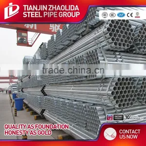 Q235B Pre-galvanized Round Steel Pipe for India Market thumbnail-2