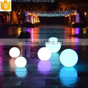 Plactic Floating Ball With Light Inside thumbnail-1
