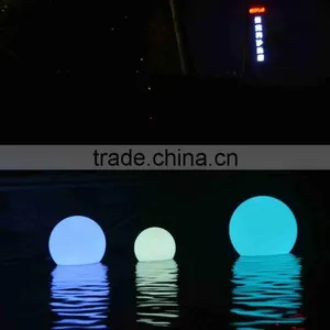 30cm RGB Waterproof Swimming Pool Lighting Balls/ Solar and Battery Operated LED Floating Ball thumbnail-5